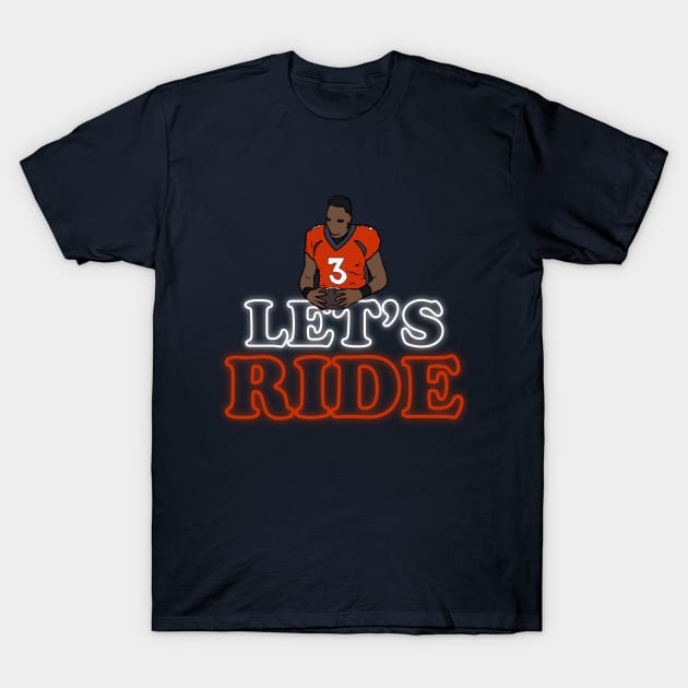 Russell Wilson "Let's Ride" T-Shirt by rattraptees